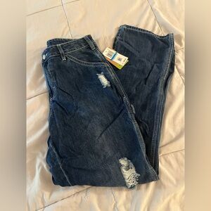Dickies Juniors relaxed high rise carpenter jeans 9/29 NWT